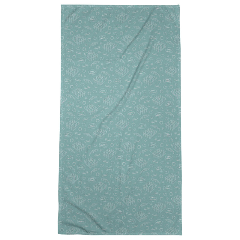 Katelyn Elizabeth Cotton Blend Bath Towel, Teal