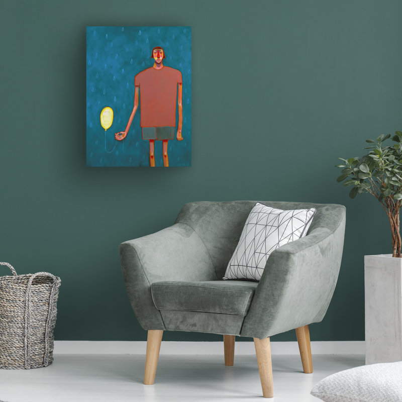 Art sur toile, «BBQ Bebe Keith», H 19 po x l 14 po