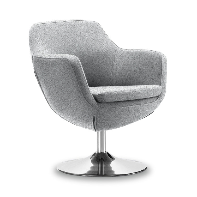 Upholstered Swivel Accent Chair