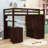 Loft Bed With Desk, Drawers, And Wardrobe-853863667-853863670