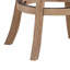 Tabouret de bar pivotant en bois massif-598014322