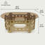 Table basse ovale