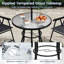 4 - Person Patio Dining Set Round Table