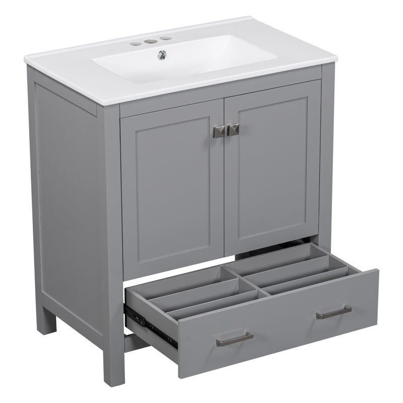 Base de meuble-lavabo simple 30 po seulement