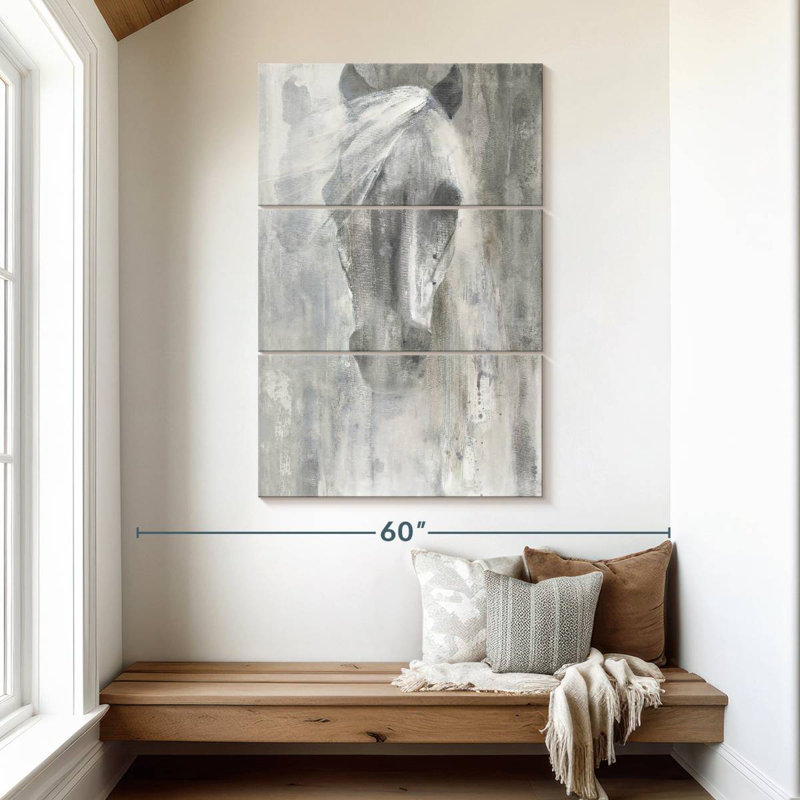 Brampt Shadow Gray, 50" H x 32" W