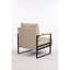 Chaise d'appoint en cuir
