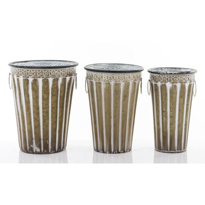 Leeming Metal Pot Planter