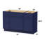 Base de meuble-lavabo simple 51 po seulement-97679178