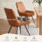 Modern Dining Chairs, 21.6"L*18.5"W*32.8"H, Tech Fabric Upholstery with Stylish Design, Sofa-Level Cushioning, Pet-Friendly, Durable Scratch Resistant, for Kitchen, Dining Room or Home Office-16849741-32018533