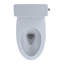 Toilette allongée deux pièces à double chasse Drake® (chasse incluse)