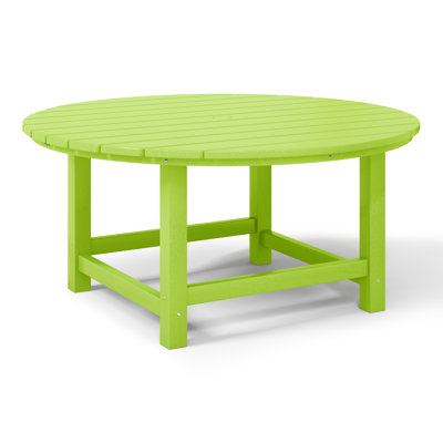 Table basse ronde en polyester Adirondack de 38 po Laguna