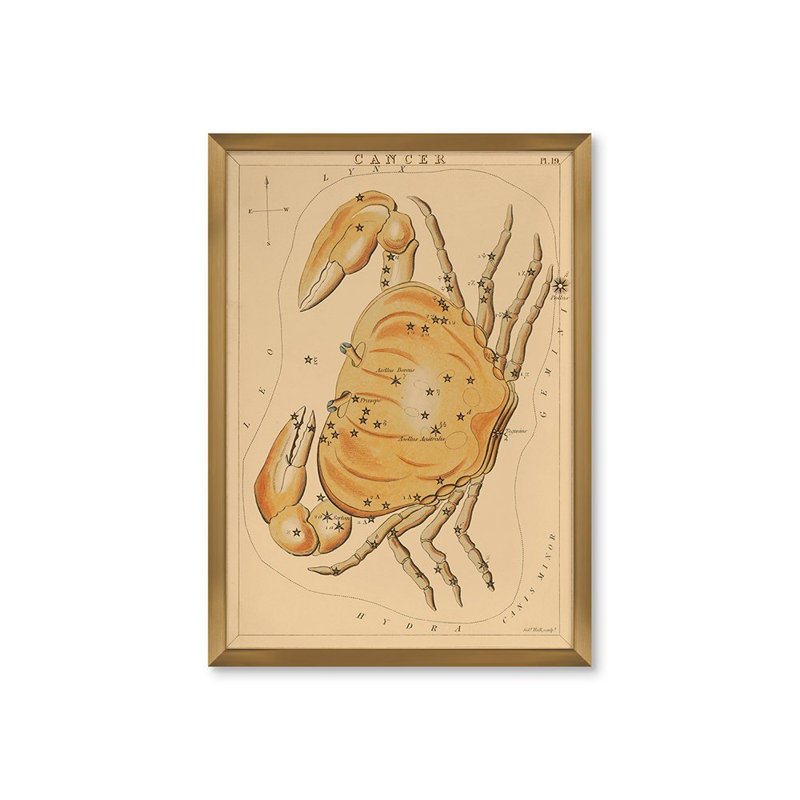 Cancer Print by Grand Archives