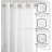 Cheala Solid Sheer Curtains for Living Room and Bedroom 54"W x 84"L Window Sheers Window Drapes-1636037748