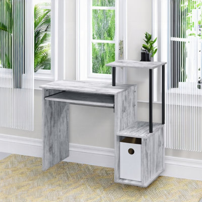 Clutch Weathered Computer Desk