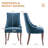 Modern Linen Fabric Kitchen Side Chair,  Dining Chair（Set Of 2）-907506182-907506178