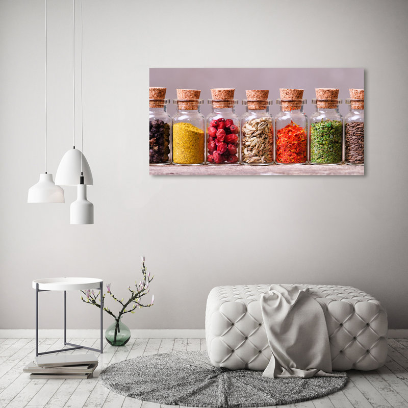 Colourful Spices - Wrapped Canvas Print