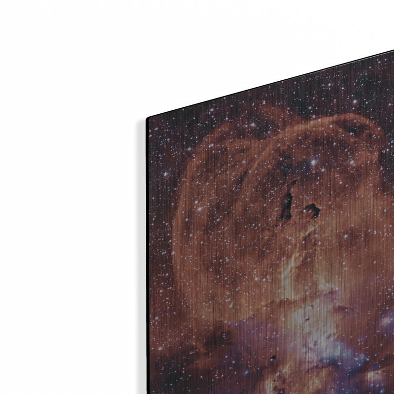 NCL 3576 Nebula, art mural en métal, H 16 po x l 12 po