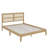 Queen-Size Bed Featuring A Rattan Headboard-944338584
