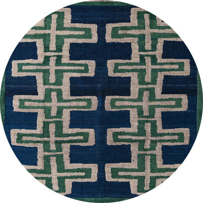 Tapis décoratif multicolore à motif abstrait