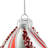 5.5'' Striped Glass Finial Ornament