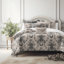 Country Lane Toile Ebony Cotton Duvet Cover Set  8 Piece-1549555449