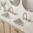 7.4" Modern Widespread Bathroom Sink Faucet 3 Hole, 2-Handle Bathroom Faucet With Drain Assembly-128879782