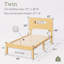 Cadre de lit en bois massif naturel Gerrita-108793947-123429889