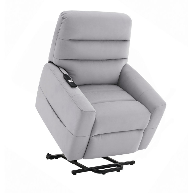 Fauteuil inclinable électrique en cuir Aire