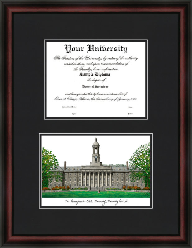 NCAA Penn State Nittany Lions Diplomate Diploma Frame