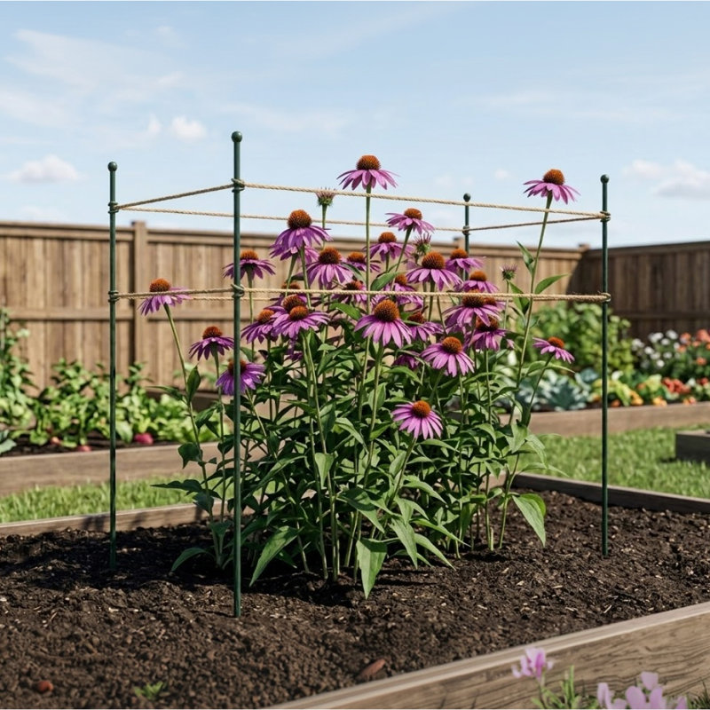 Metal Garden Plant Support Stakes