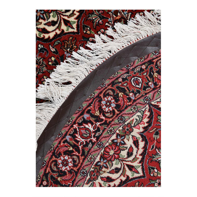 Fine Hand knotted Persian Bidjar round rug 3'6"X 3'6"