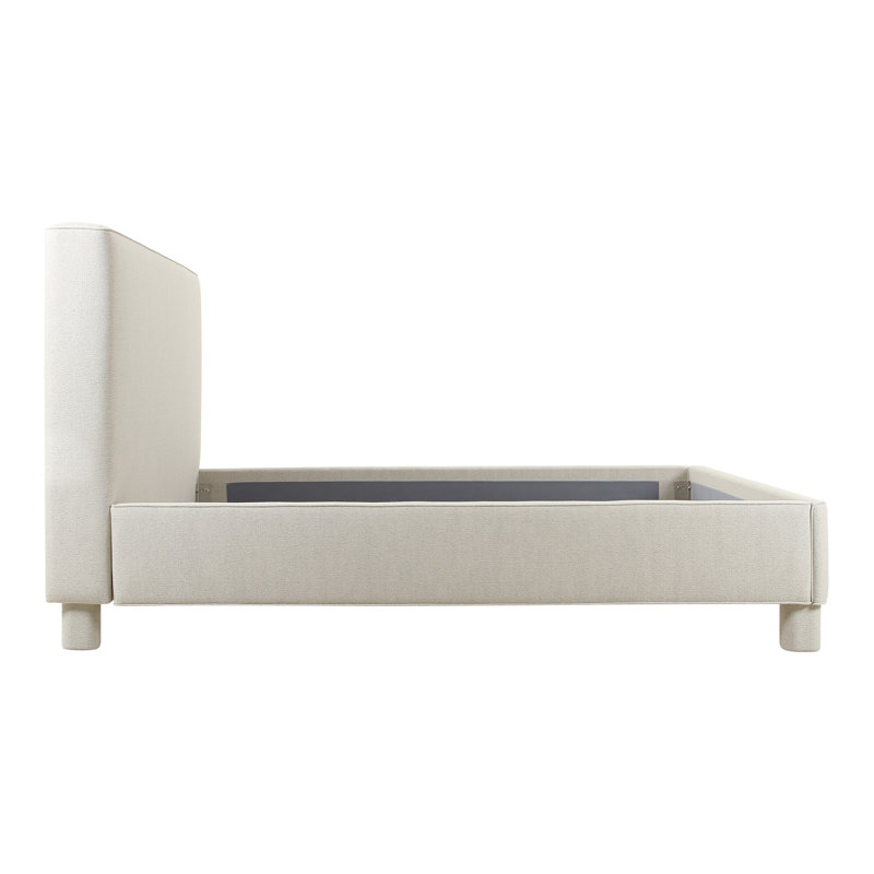 Ichigo Upholstered Bed, Queen, Light Grey