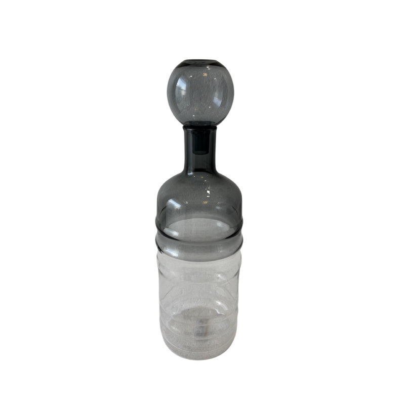 Vase décoratif en verre Dia 4,5 "