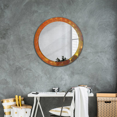 Huldar Glass Flat Wall Mirror