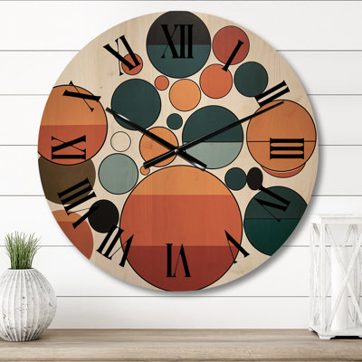 Solid Wood Wall Clock