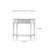 Retro Solid Wood Console Table with 1 Drawer