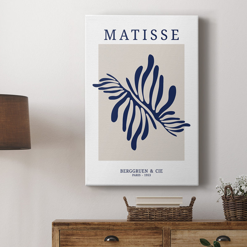 Matisse CDXI, reproduction encadrée - galerie Cavas, H 27 po x l 18 po