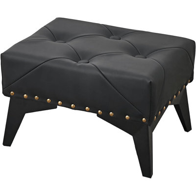Leather Ottoman