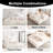 105" Cloud Modular Sectional Couch With L-shape Chaise，no Assembly Required， Comfy Deep Seat Chenille Boneless Couches For Living Room-82140576