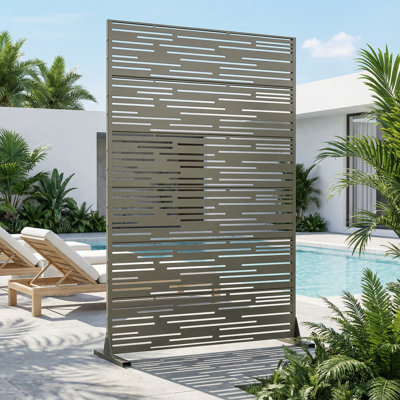 Metal Privacy Screen Panel Pattern