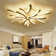 9-Light Ceiling Flush Light