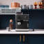 KitchenAid Semi Automatic Espresso Machine with Burr Grinder in Cast Iron Black