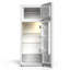 7.3 Cu. Ft. Double Door Refrigerator White with Freezer-120944290
