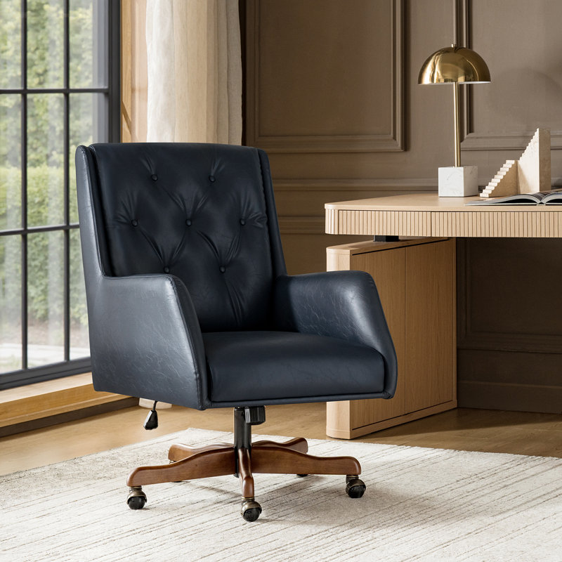 Chaise de bureau pivotante Kairos, Marine