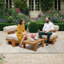 Ensemble de conversation pour patio Aurora, ensemble de mobilier d'extérieur pour jardin, balcon 