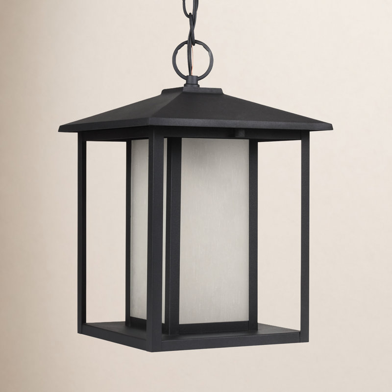Vermont Outdoor Pendant, Black, No