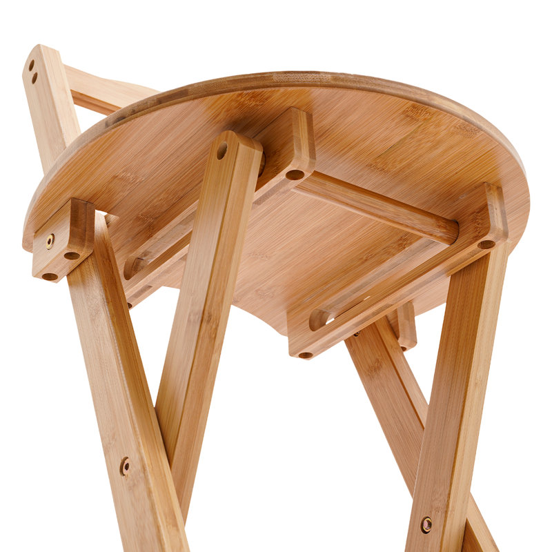 Tabouret de comptoir 29,5 po Michiya, Brun clair