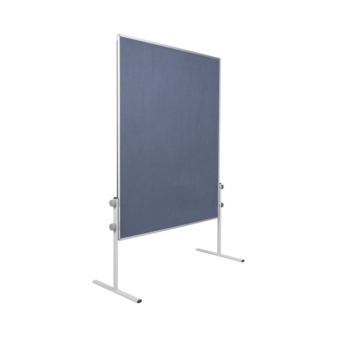 Bi-Office Moderationstafel grauer Filz 120x150cm