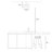 4 - Light Square / Rectangle Semi-Flush Mount