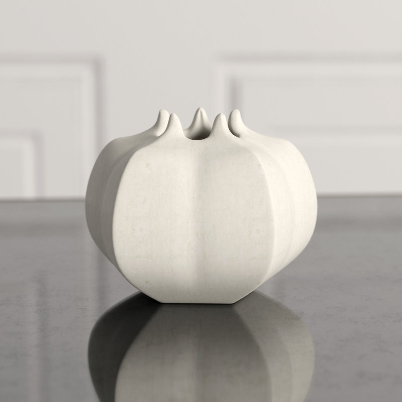 Star Fruit Vase, 4" H x 5" W x 5" D